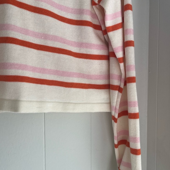 Pink and Orange pink lily long sleeve top - Picture 2 of 6